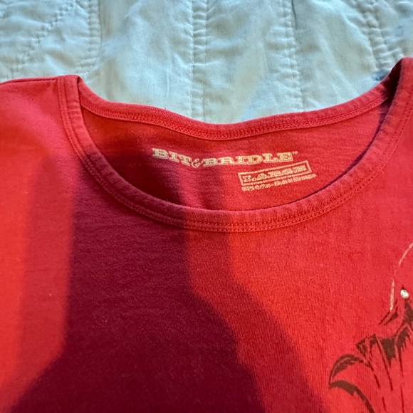 Bit and bridle long sleeved t - Picture 2 of 3